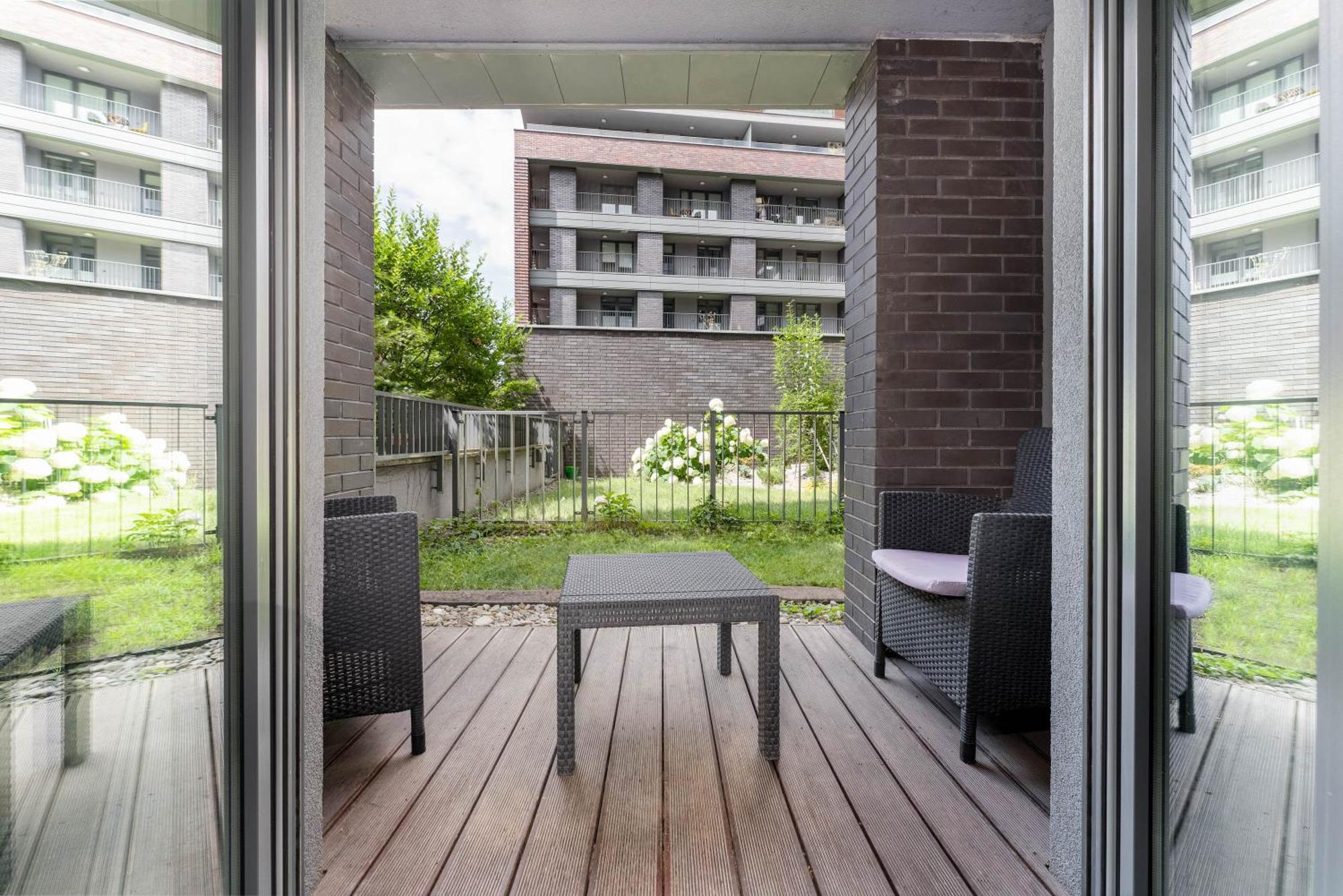 Nadwislanska 11 Apartment With Garden Cracovia Exterior foto