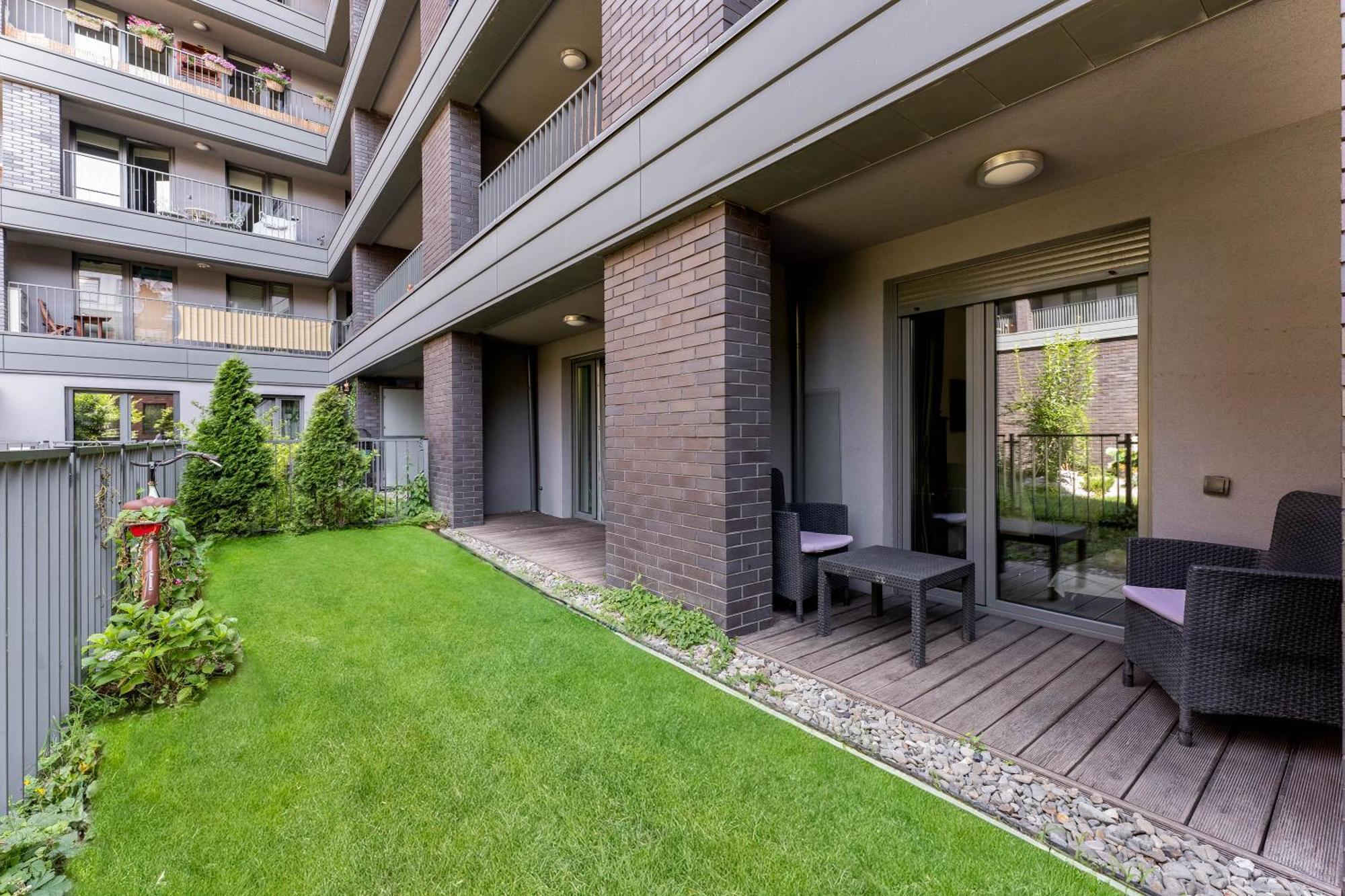 Nadwislanska 11 Apartment With Garden Cracovia Exterior foto